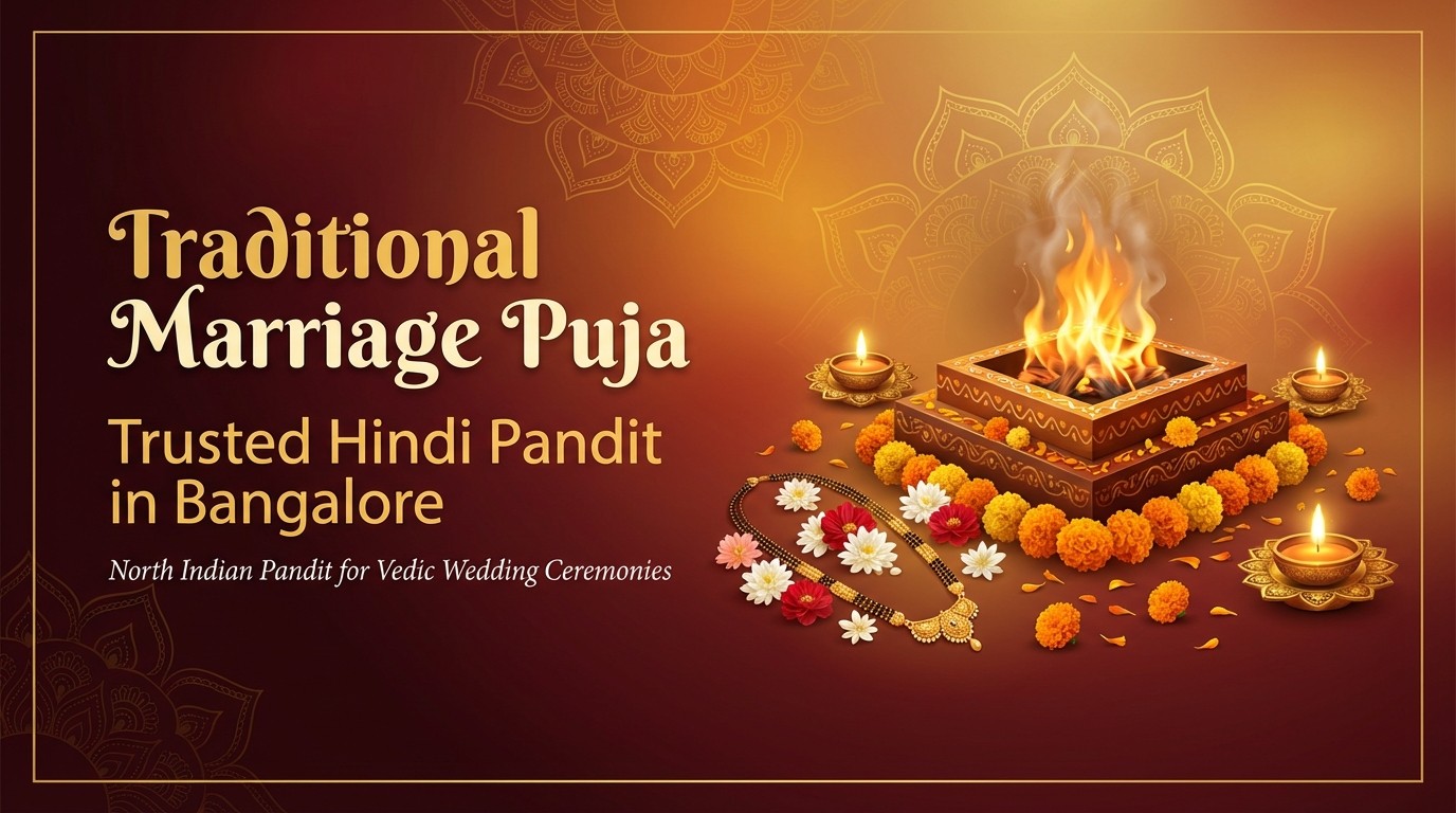 North Indian wedding rituals in Bangalore with North Smart Vedik Puja