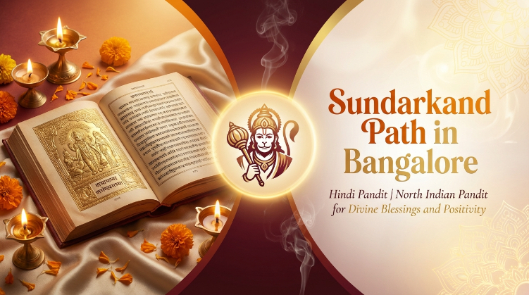 Sundarkand Path ceremony in Bangalore with North Smart Vedik Puja